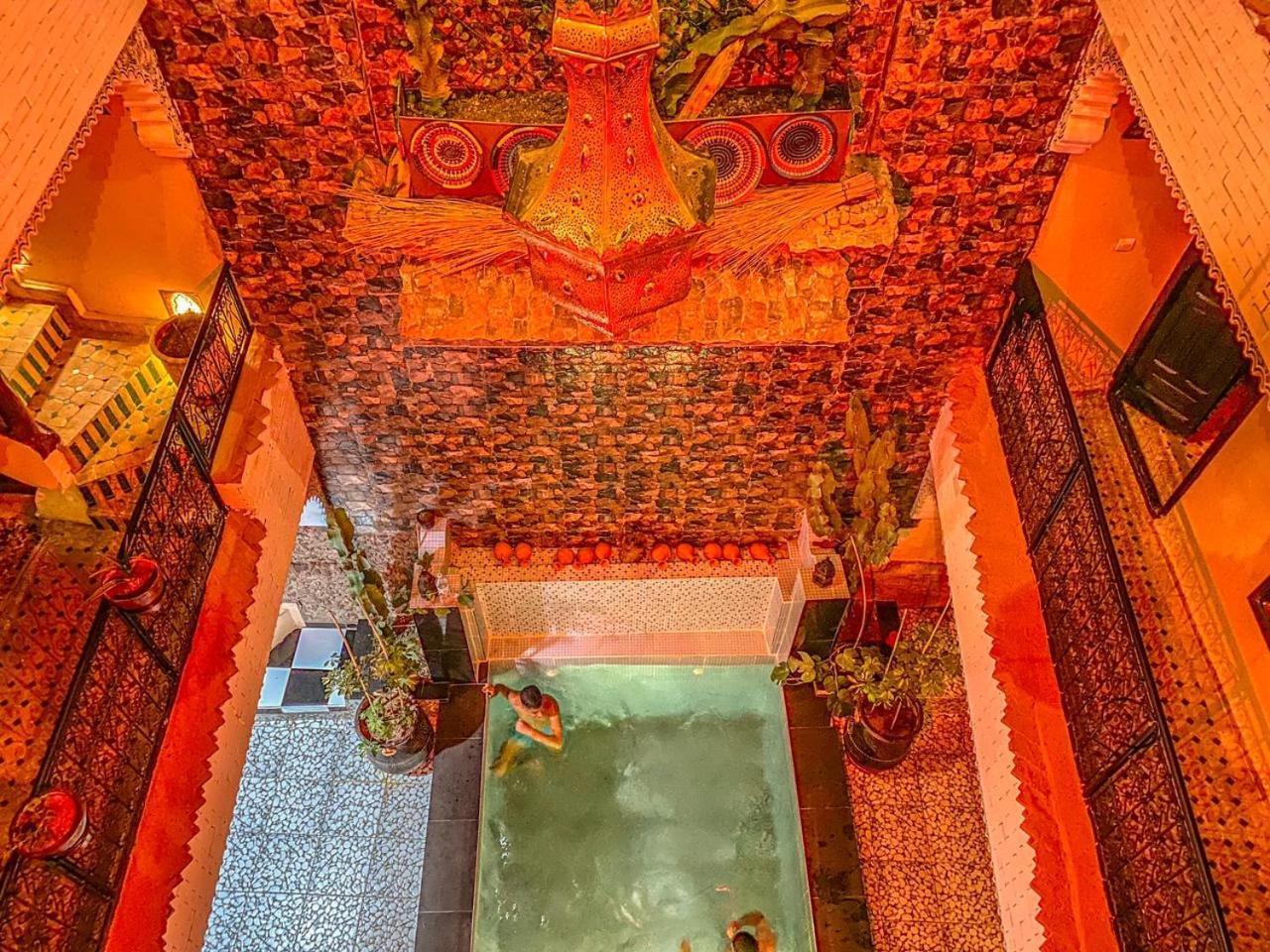 Bed and Breakfast Riad Salma Restaurant Spa Marrakesch Exterior foto